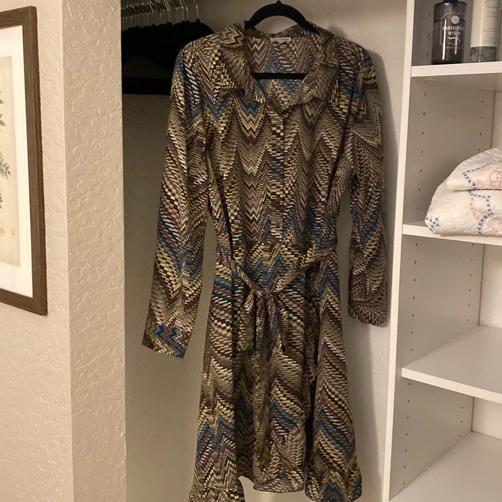 Modcloth A-line Long Sleeve Dress